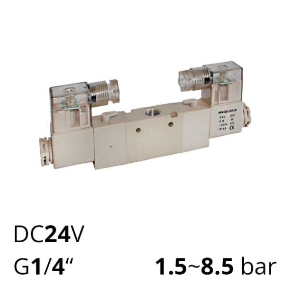 Pneumatic distributor 3/2 with two-way electrical control of the SV-C series (SV-D, SV-E)