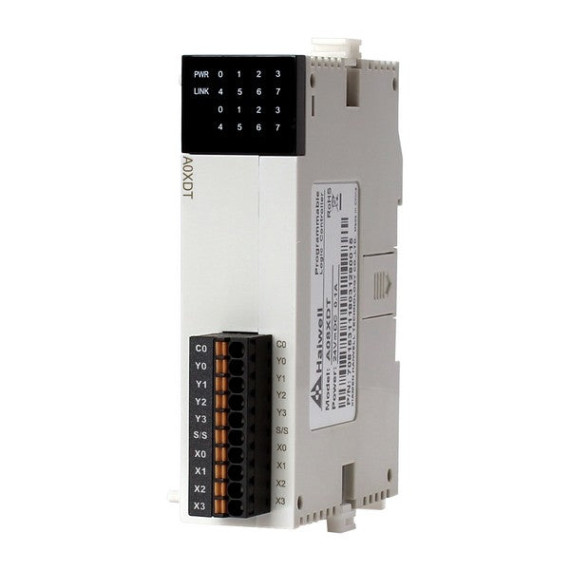 Expansion modules SPLC-A08XDP up to 4 inputs and 4 outputs discrete for Haiwell controllers