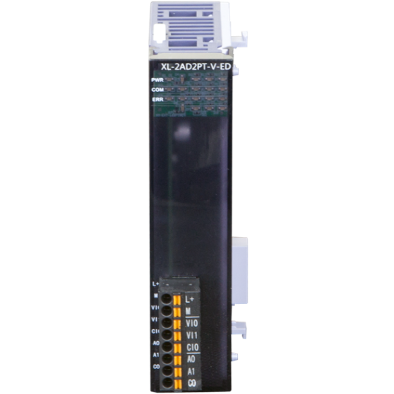 SPLC-XL-2PT2DA-V-ED Series Analog Expansion Modules for Xinje XL Series Controllers(Left)
