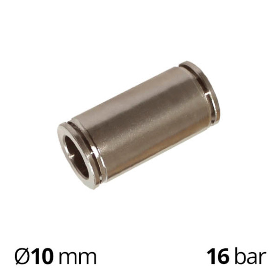 Bronze Collet Fitting SF-MPU Series Straight Straight Through Pneumatic Tube Connector