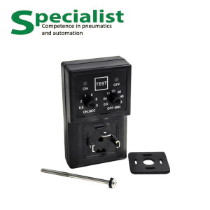Timer for electromagnetic valves