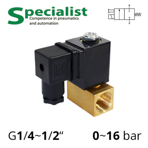 Solenoid valve remote control 1.9~4.5 mm thread G1/4~1/2″ SV-FD-ES-22NC-AC220V