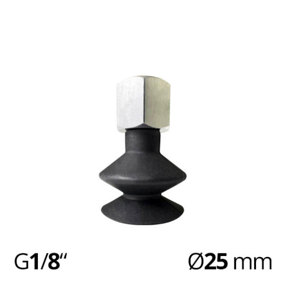 Bellows vacuum suction cup SVV-SBA-25N-G1F