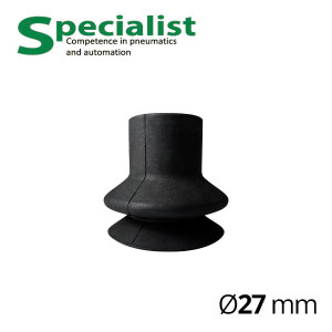Vacuum bellows suction cup SVV-SBA-27N-NIL-NIL
