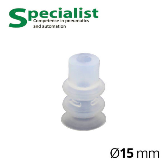Bellows vacuum suction cup SVV-SPC-15-WS