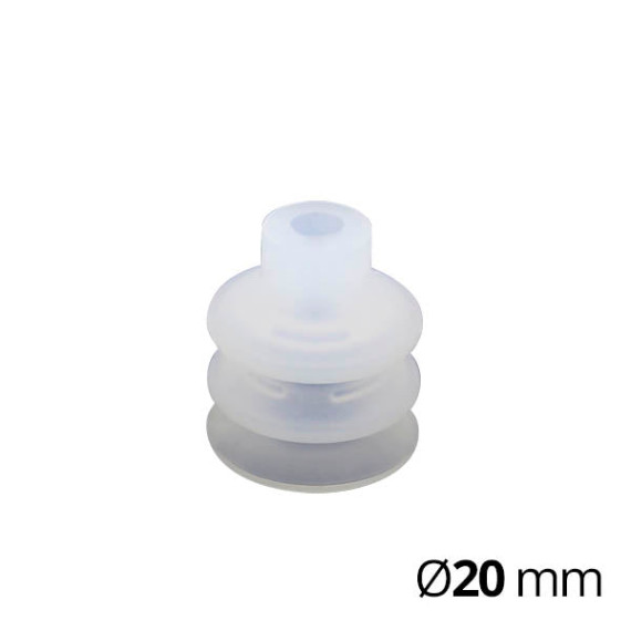 Bellows vacuum suction cup SVV-SPC-20-WS