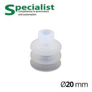 Bellows vacuum suction cup SVV-SPC-20-WS