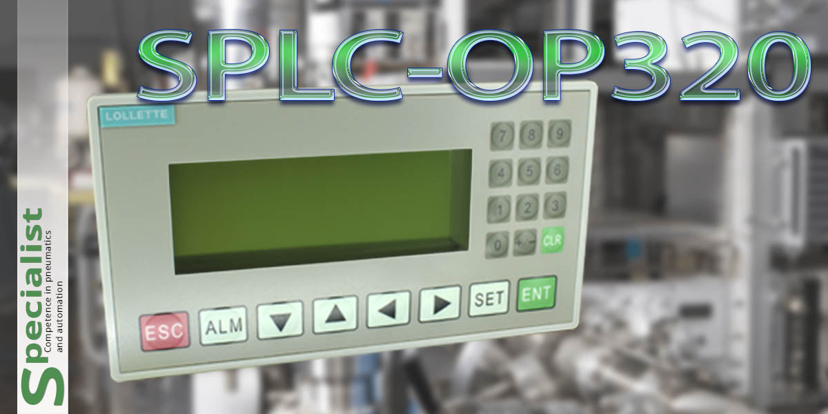 Монохромна панель SPLC-ОР320-A-S
