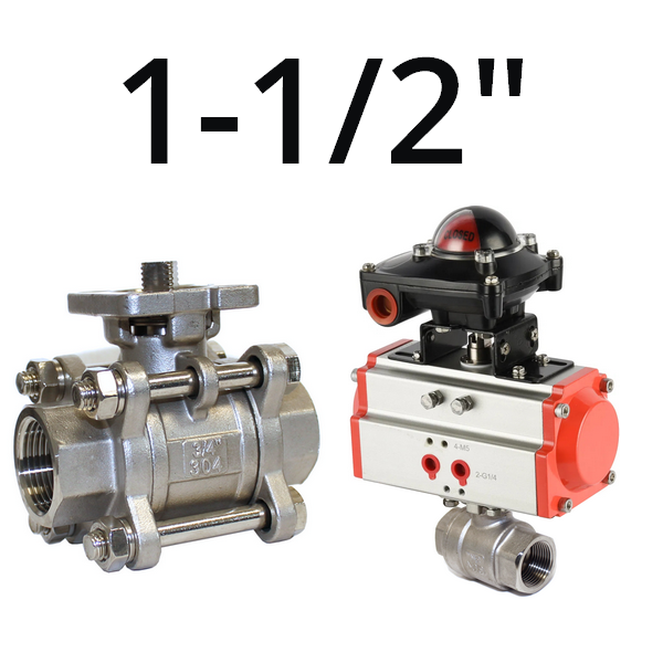 1 ½″ (DN40) Ball Valves (4)