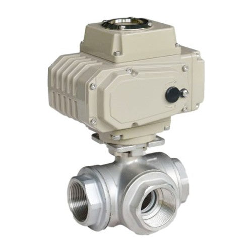 Electric Threaded Two-Way Ball Valve 2-Piece