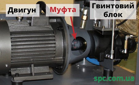 Муфта на компрессоре