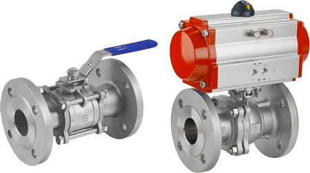 DN32 PN10 Flanged Ball Valve