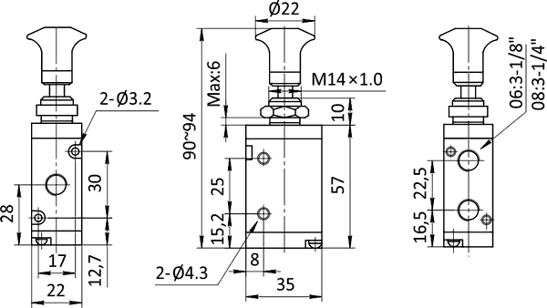 Креслення SV-C-L(S)-32
