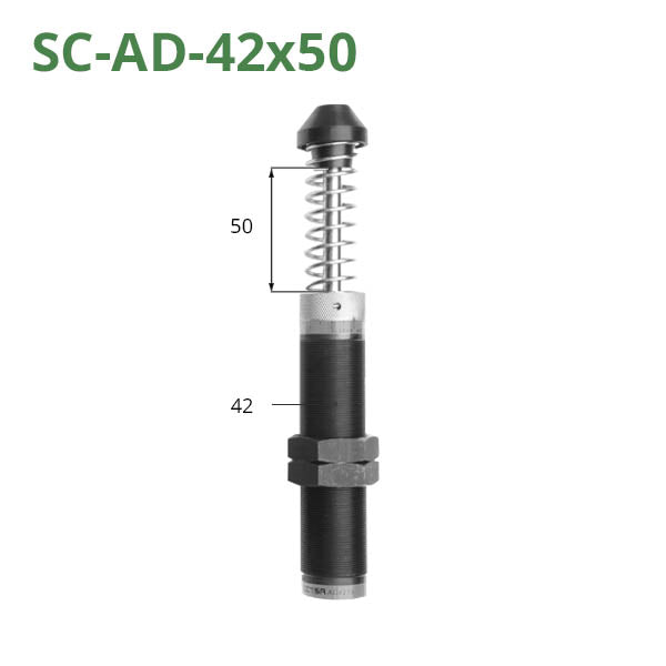 Adjustable hydraulic shock absorbers of the SC-AD series