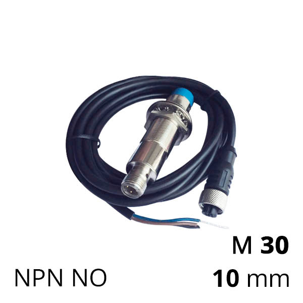Inductive proximity sensor NPN, M30, distance up to 10 mm (TKI/TKL series)