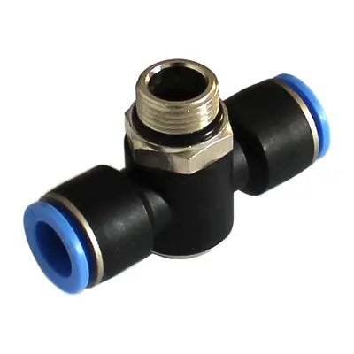Collet Tee SF-EPGT for tube, with external thread