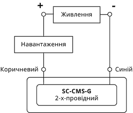 Wiring diagram of reed switch SC-CMS-G