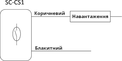 Wiring diagram for reed switch SC-CS1